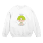 rainbow7の大天使ラファエルちゃん Crew Neck Sweatshirt