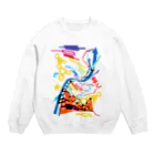 AURA_HYSTERICAのBuy high, sell higher Crew Neck Sweatshirt