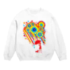 AURA_HYSTERICAのShine Crew Neck Sweatshirt