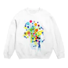 AURA_HYSTERICAのSky_High Crew Neck Sweatshirt