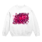 AURA_HYSTERICAのRomance_On_A_Submarine Crew Neck Sweatshirt