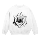 sebasuのRose Crew Neck Sweatshirt