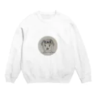 kaho_iのいぬぐるみおじ Crew Neck Sweatshirt