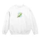 とよだ 時【ゆうもぁ-と】のソラマメ Crew Neck Sweatshirt