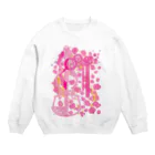 AURA_HYSTERICAのColour_Me_Pop Crew Neck Sweatshirt