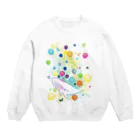 AURA_HYSTERICAのSky_High Crew Neck Sweatshirt