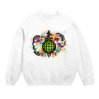 AURA_HYSTERICAのTHE_WORLD_IS_MINE Crew Neck Sweatshirt