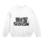 海島 の自動販売機 Crew Neck Sweatshirt