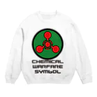 AURA_HYSTERICAのChemical_Warfare_S Crew Neck Sweatshirt