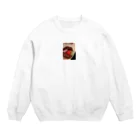 sweetgのチョコリップ Crew Neck Sweatshirt