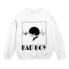 幸せを探す部屋のBAD BOY (復刻版) Crew Neck Sweatshirt