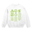 AURA_HYSTERICAのRecycle Crew Neck Sweatshirt