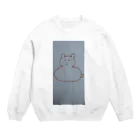 まるあるちのくままるっち Crew Neck Sweatshirt