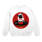 ハンサムレコーズ（湘南レコーズ）のHANZI BAND×ハンサムレコードロゴ Crew Neck Sweatshirt