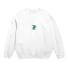 わやたにの男の子ひゅーん Crew Neck Sweatshirt