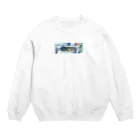 スパ海のしーん Crew Neck Sweatshirt