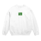 レモンタイムの庭の輝く水 Crew Neck Sweatshirt