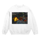 hiroki-naraの落ち葉　散る　DATA_P_137 Crew Neck Sweatshirt