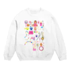 おまけ星のおしゃれドロボウ Crew Neck Sweatshirt