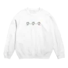 劇団ノーミーツのオツハタ（ちいさいオツハタ） Crew Neck Sweatshirt