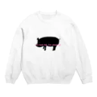 英語読めないさんの家の太ってないけどシリーズ Crew Neck Sweatshirt