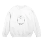 どんどこ魔術ショッピングのトイレットペーパーくん Crew Neck Sweatshirt