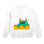 かなたのどうしたののﾋﾟﾊﾟﾈｽﾞﾐ Crew Neck Sweatshirt