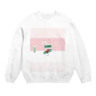 サ ユ ミ ちゃんのさくらんぼ/398円 Crew Neck Sweatshirt