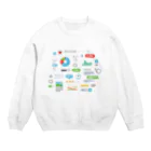 NOBODY754のUI/UX (Light) Crew Neck Sweatshirt