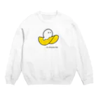 にゆのポテトチップスと旅 Crew Neck Sweatshirt