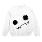 アヤナシトリィSHOPの人生は軽い厨二病くらいがちょうどいい「ハッピーホーンテッド編」 Crew Neck Sweatshirt