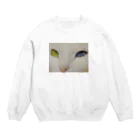 小林　zincのオッドアイcat Crew Neck Sweatshirt