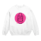 sugar-addictの桃色ピントー Crew Neck Sweatshirt