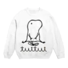 ついついのツイッターのtuituiのロゴ Crew Neck Sweatshirt