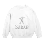 SABAR STOREの【SABAR LOGO】 collection Crew Neck Sweatshirt