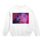 海月。の花女ちゃん Crew Neck Sweatshirt