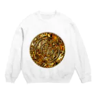 アズペイントの古代金貨 Crew Neck Sweatshirt