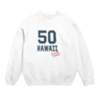 Design For EverydayのナンバリングHAWAII　50 スウェット