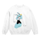 いぬ屋いぬみせのうさこ Crew Neck Sweatshirt