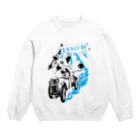 日本橋UPsのようかいねこ Crew Neck Sweatshirt