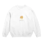 ゆうのシュークリームのくも Crew Neck Sweatshirt