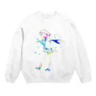 Crab_000のペンギン Crew Neck Sweatshirt