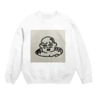 幸せコーポレーションの穴からマッチョさん Crew Neck Sweatshirt