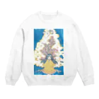 マスダ【たっつん】の可愛い少女 Crew Neck Sweatshirt