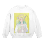 マスダ【たっつん】の可愛い女子 Crew Neck Sweatshirt