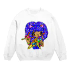 デデしょっぷのカラフル×ギャル② Crew Neck Sweatshirt