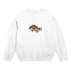 おさかなくんのメバルくん Crew Neck Sweatshirt