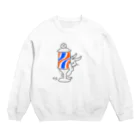 とこやさんぐる研究会のしかたなくなく Crew Neck Sweatshirt