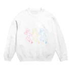 morinomikoの走る Crew Neck Sweatshirt