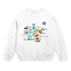 emi tanajiの大谷細胞 Crew Neck Sweatshirt